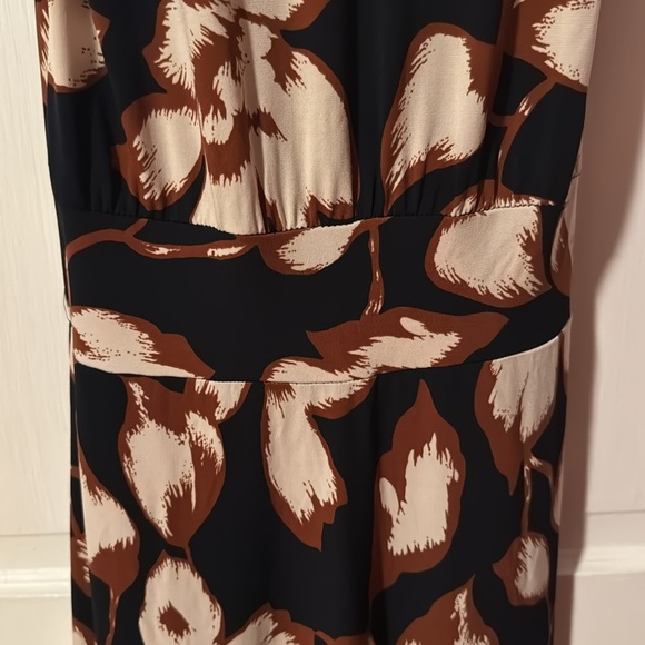 Allison Joy NWT Evereve Sleeveless Millie Maxi Dress Size XS Navy/Gold/White - Picture 9 of 13